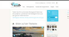Desktop Screenshot of fans-der-bretagne.com